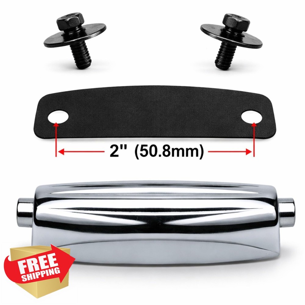 ROSS Double End Drum Lugs Chrome 10 Pack 2" Spacing 7/32" Thread