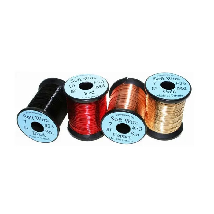 Fly Tying UNI-Coloured Soft Wire Copper