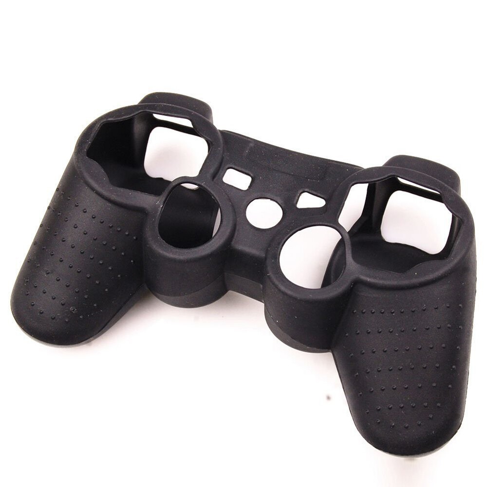 For Playstation PS3 Controller Silicone Rubber Skin Grip Protective Case Cover
