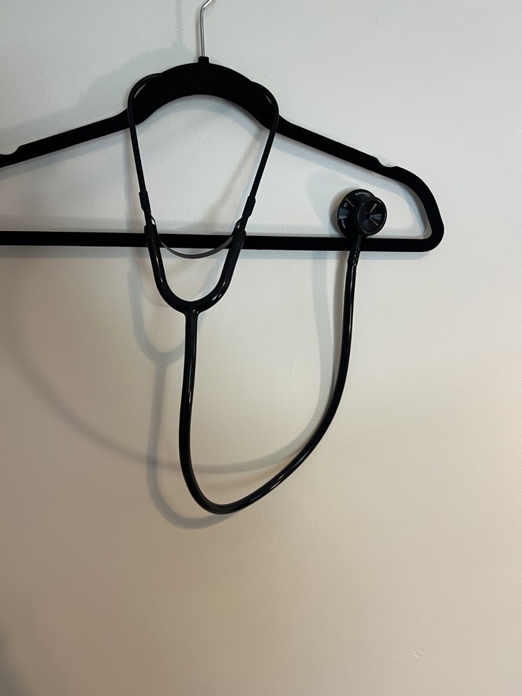 MDF Instruments 747 Dual Head Black Stethoscope