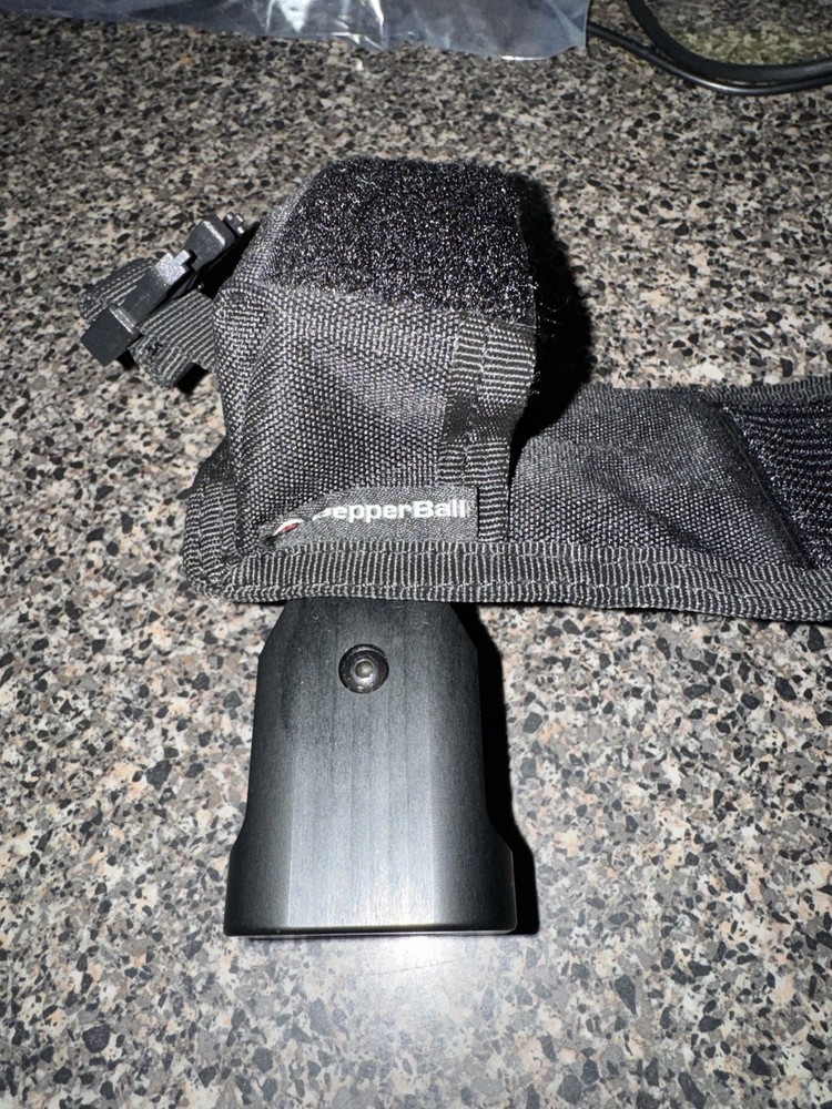 NEW Pepperball Splitshot Barrel Attachment & MOLLE pouch