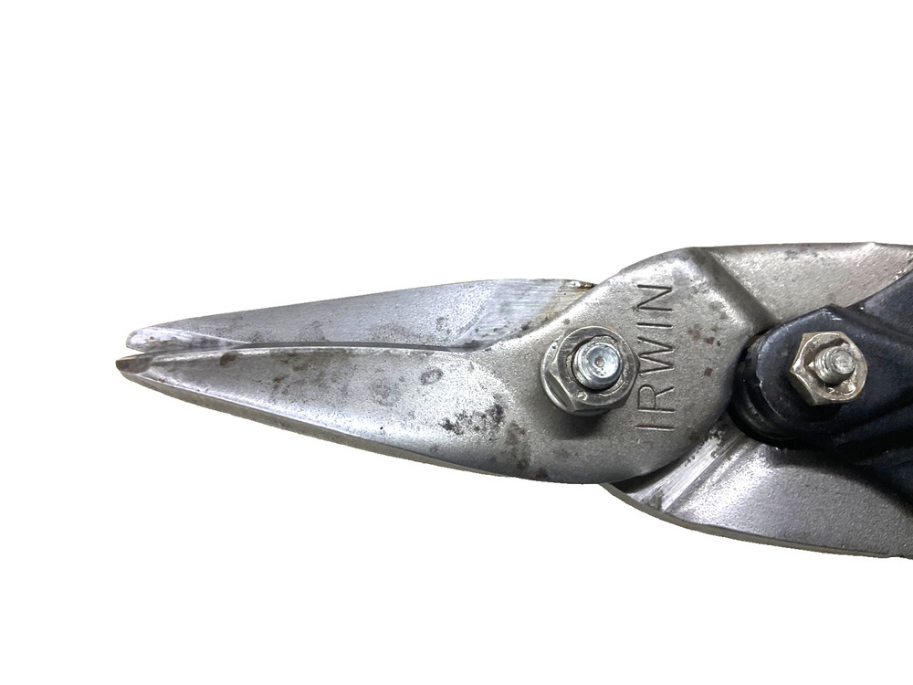 IRWIN TOOLS 10” STRAIGHT CUT UTILITY TIN SNIPS