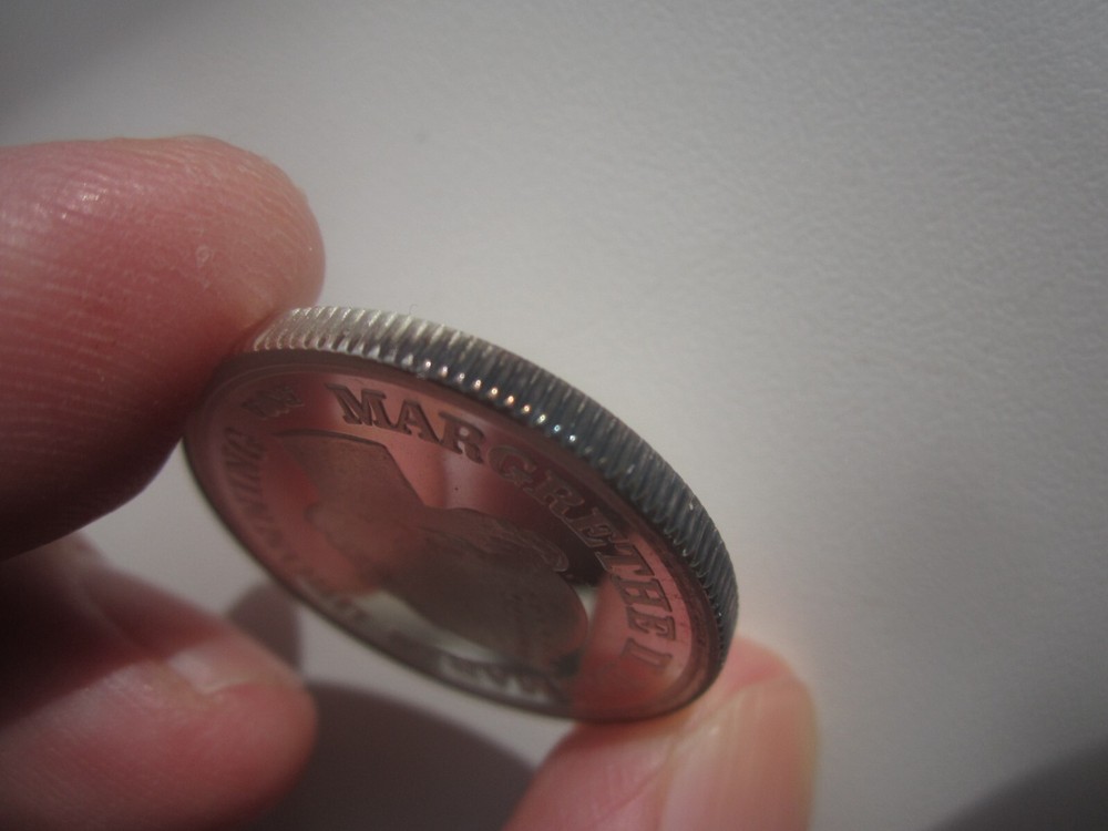PROOF 1986 DENMARK 10 KRONER SILVER