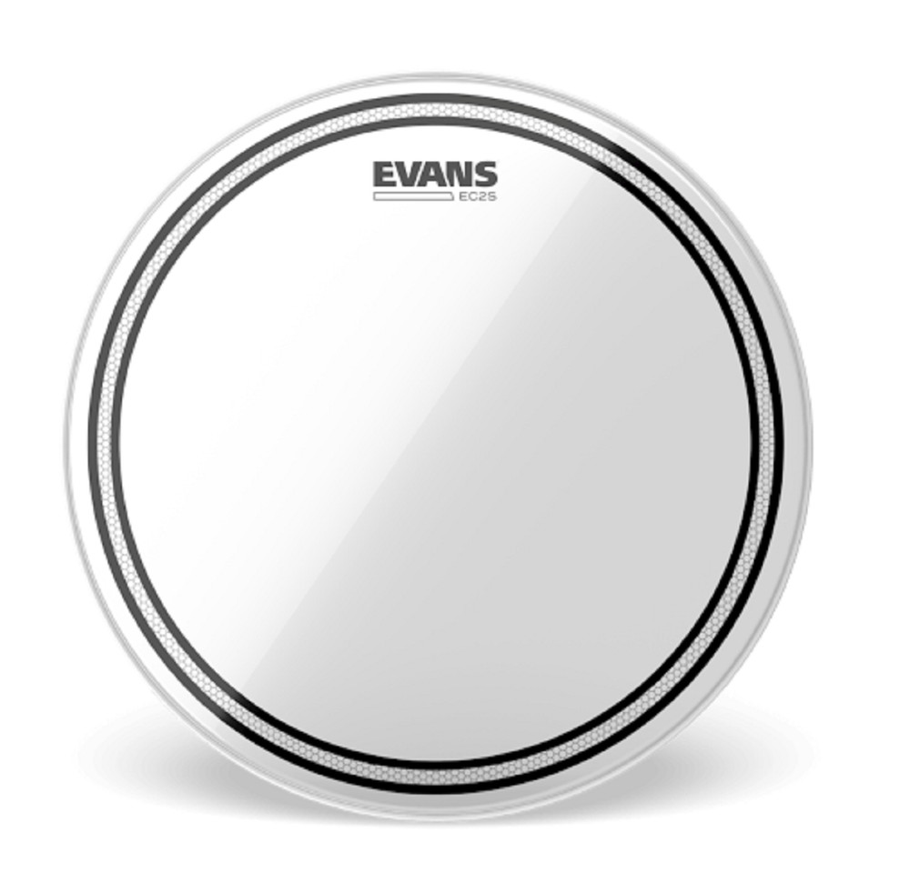 Evans EC2 Clear Tom Drum Head 10 Inch TT10EC2S
