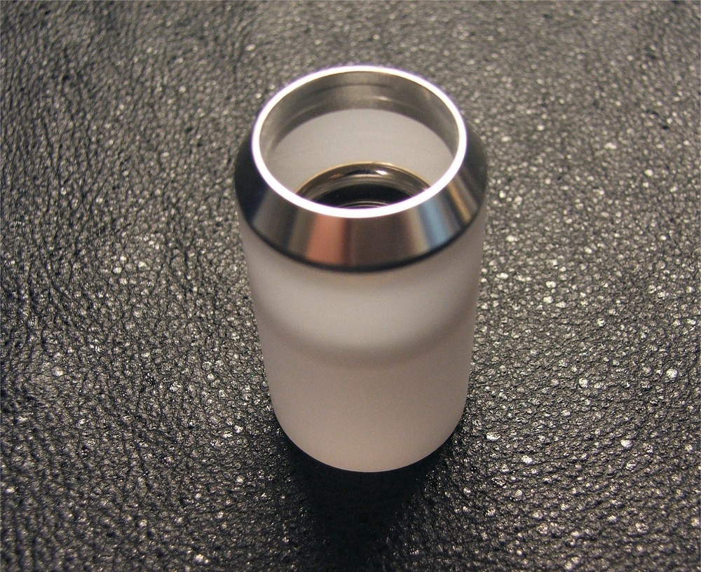 NEW CUSTOM LIGHTSABER BLADE PLUG MECHANICAL DESIGN SILVER MULTI RING GLOW CORE
