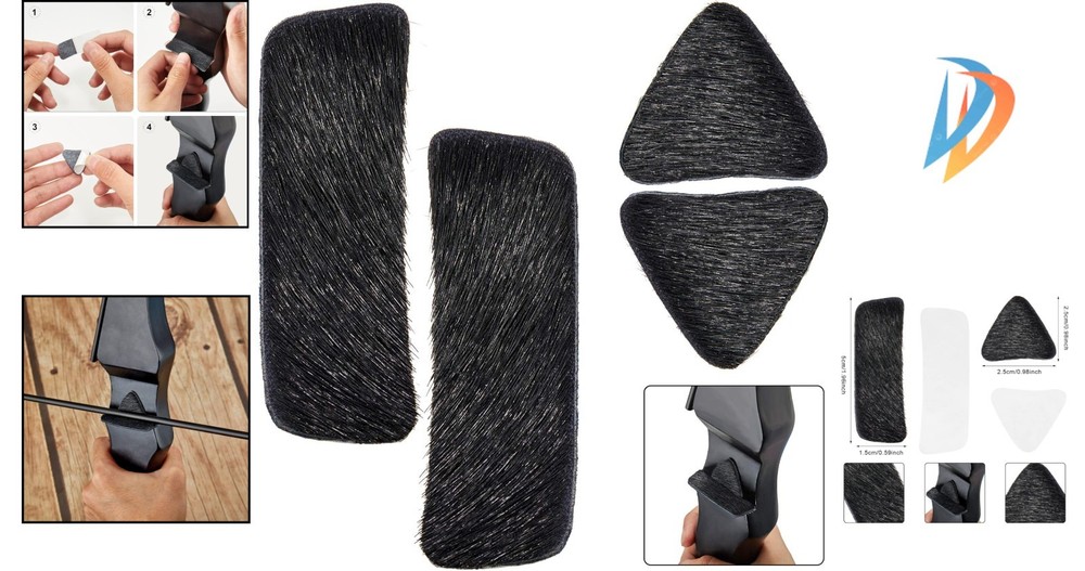 Archery Arrow Rest - Self-Adhesive Fur for Improved Shooting Precision