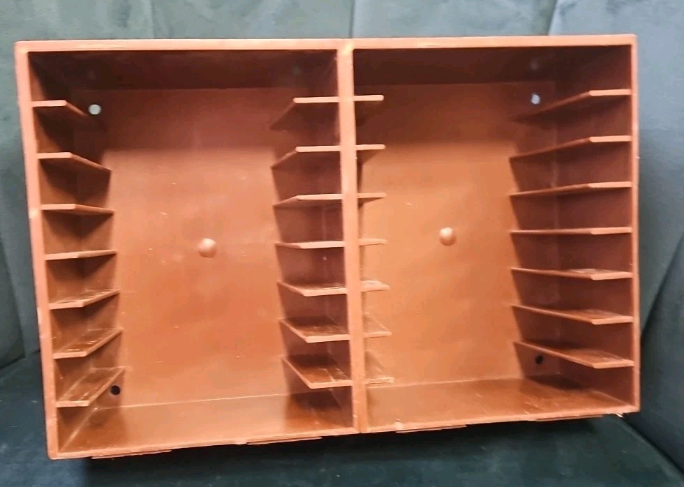Vintage Retro Add n' Stac” Cassette Storage Unit Interlocking
