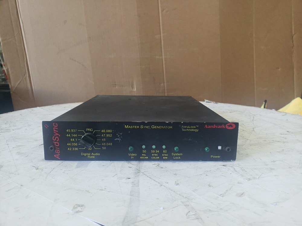 Aadvark AardSync II Master Sync Generator Aardlock Technology