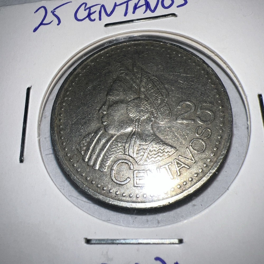 25 Centavos 2000 Republica De Guatemala
