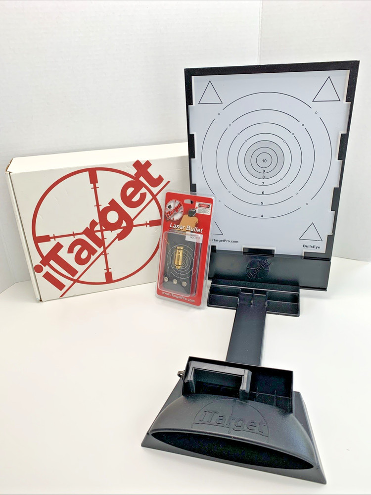 iTarget Pro Sled and .45ACP Laser Target Package ~ Dry Fire Training Inside