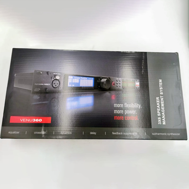 VENU360 Digital DriveRack Audio Processor Stage Speaker 3X6 Signal Processing CA