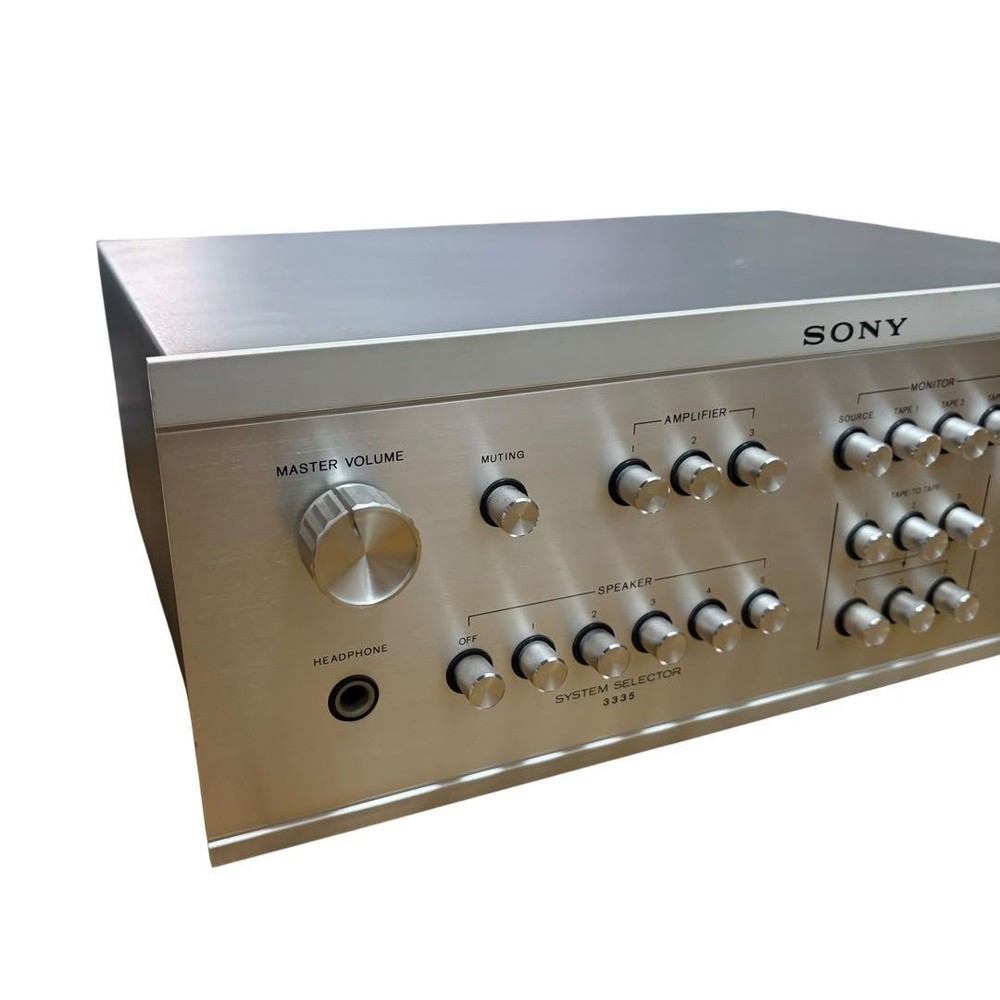 Sony ASS-3335 Push Button System Selector Vintage Hi-Fi Component Tested