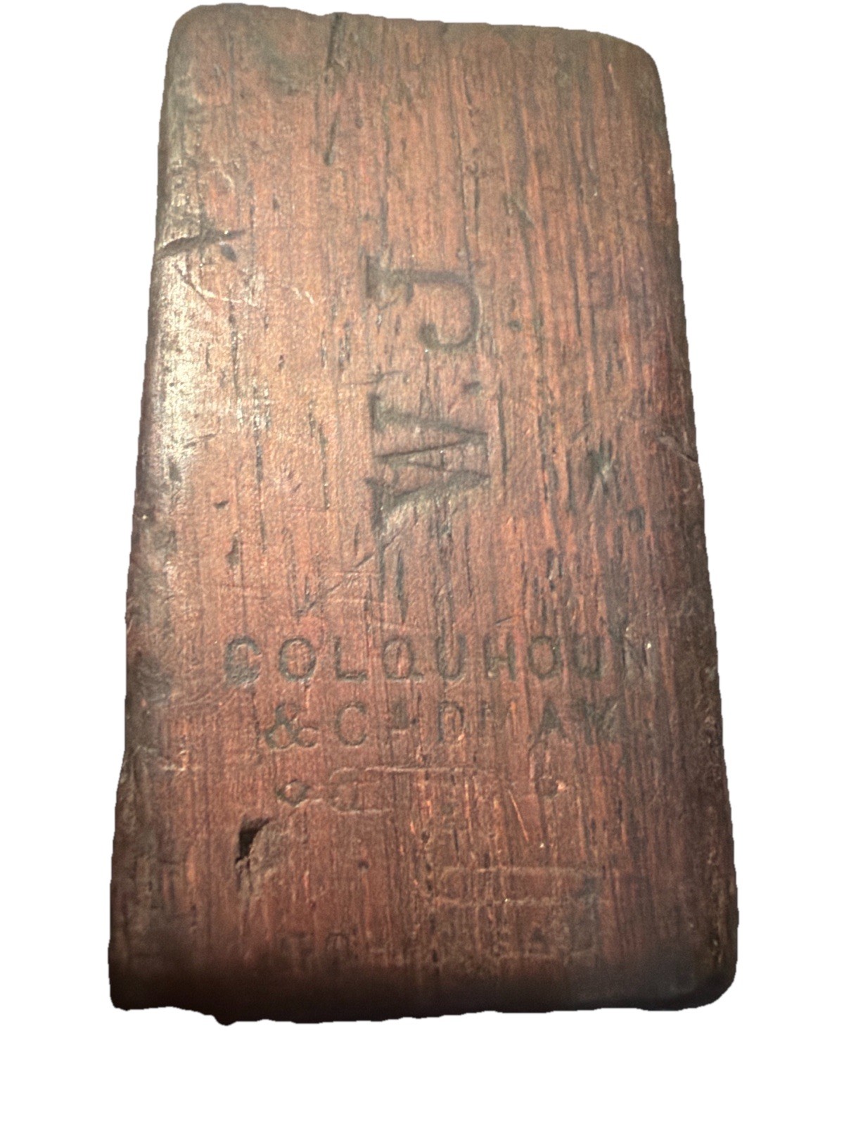 Antique Mortise Gauge W&J Colquhoun & Chapman Glasgow Brass Woodworking Tool