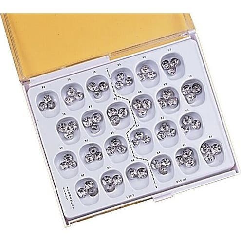 First Permanent Molar Stainless Steel, Lower Left, 92, 3/Pkg