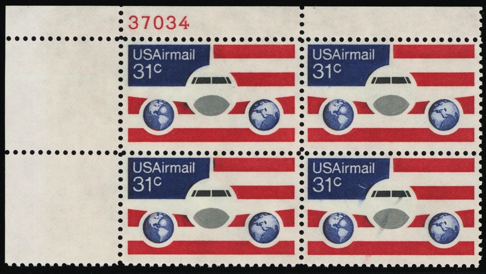 C90, MNH 31¢ - Full Reverse Offset Under Gum Error - Stuart Katz