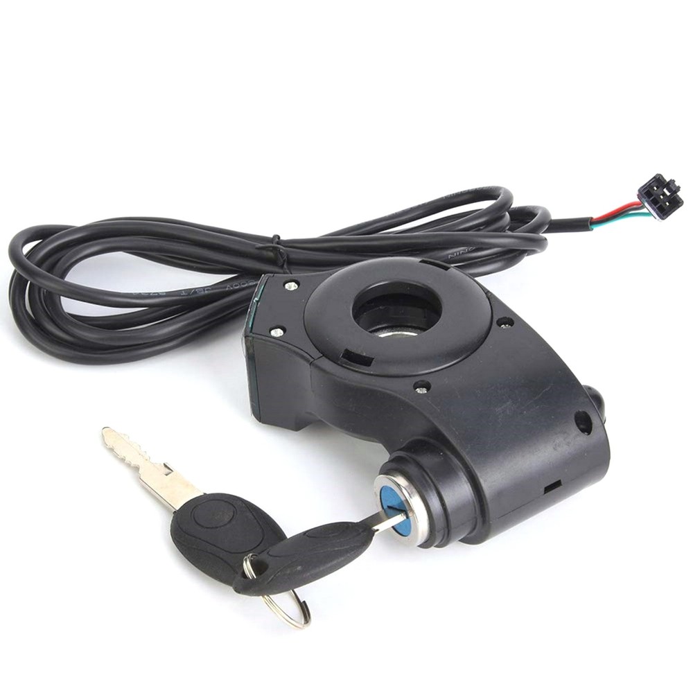 Durable E-Bike Throttle Control Switch Voltage Display Key Lock for Electric