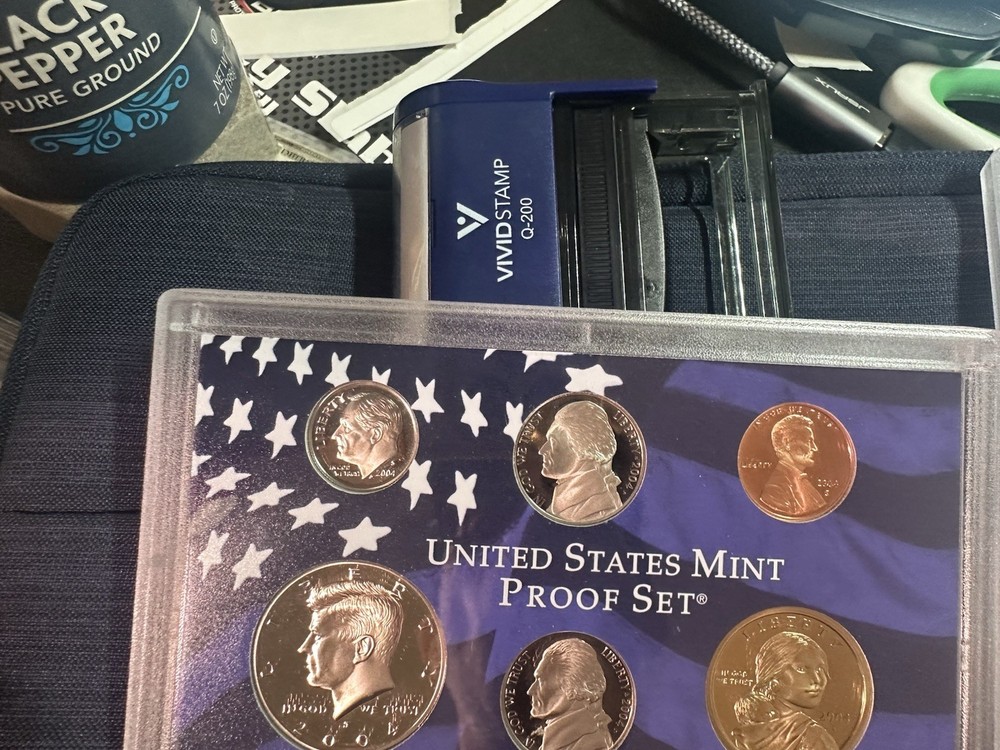 2004 Clad Proof Set U.S. Mint Original Government Packaging OGP COA