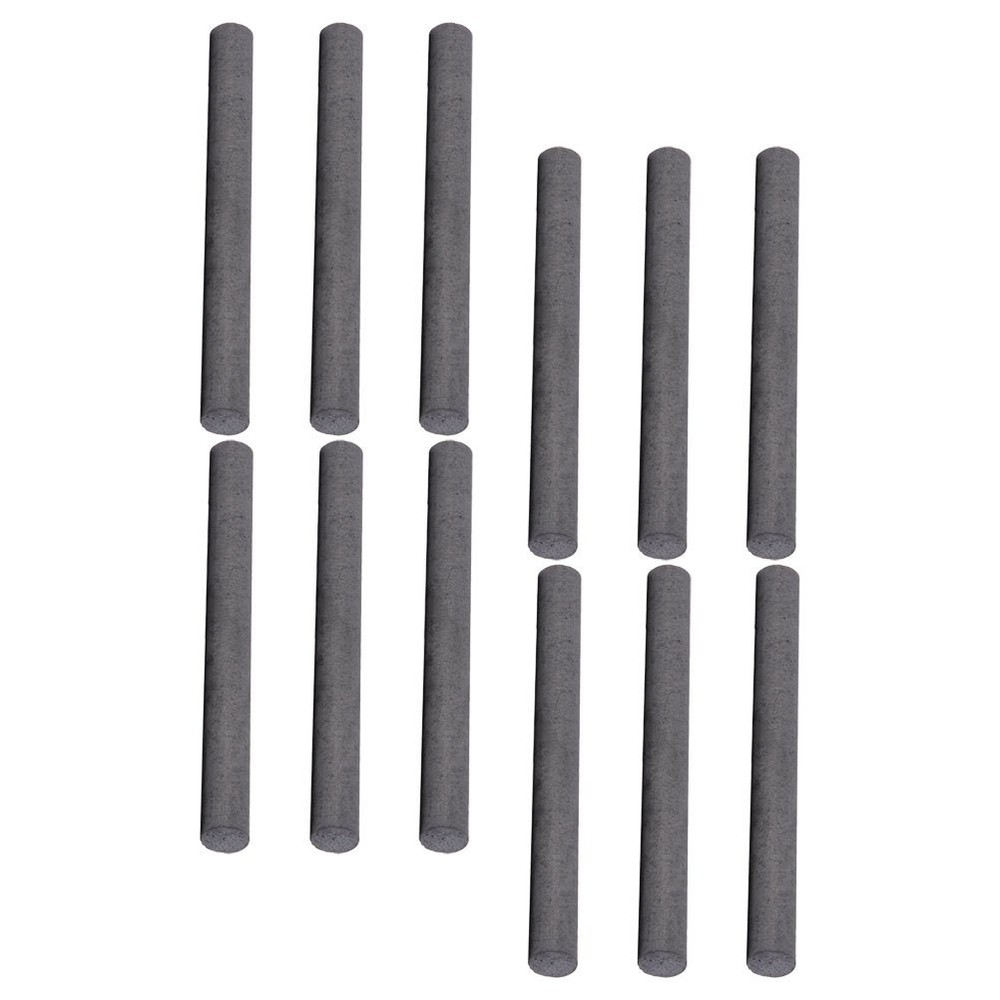 12Pcs Graphite Stirring Rod Diameter for Melting Crucible Use