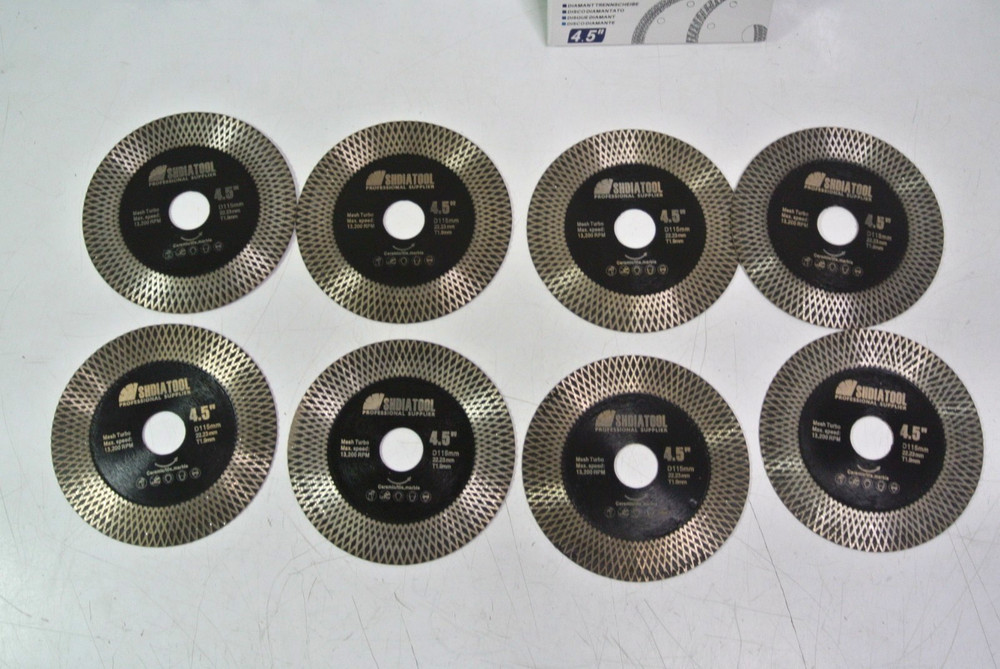 8 Shdiatool Diamond Saw Blade 4-1/2"
