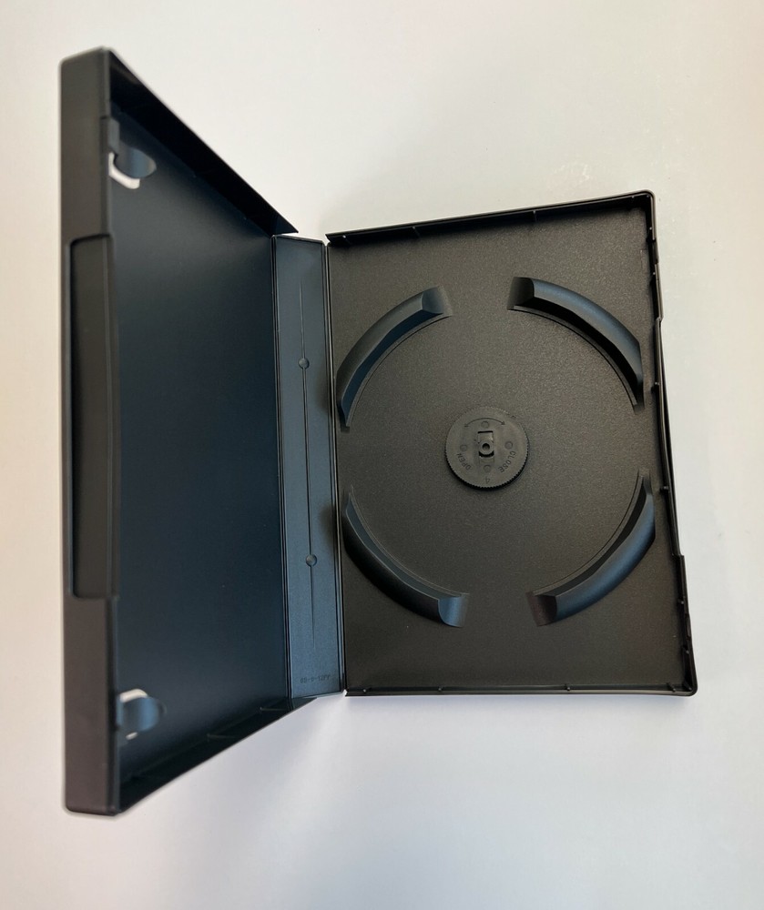 ONE 27MM BLACK STACKABLE TRIPLE 3 DVD CASE BOX - TKN3, FREE SHIPPING