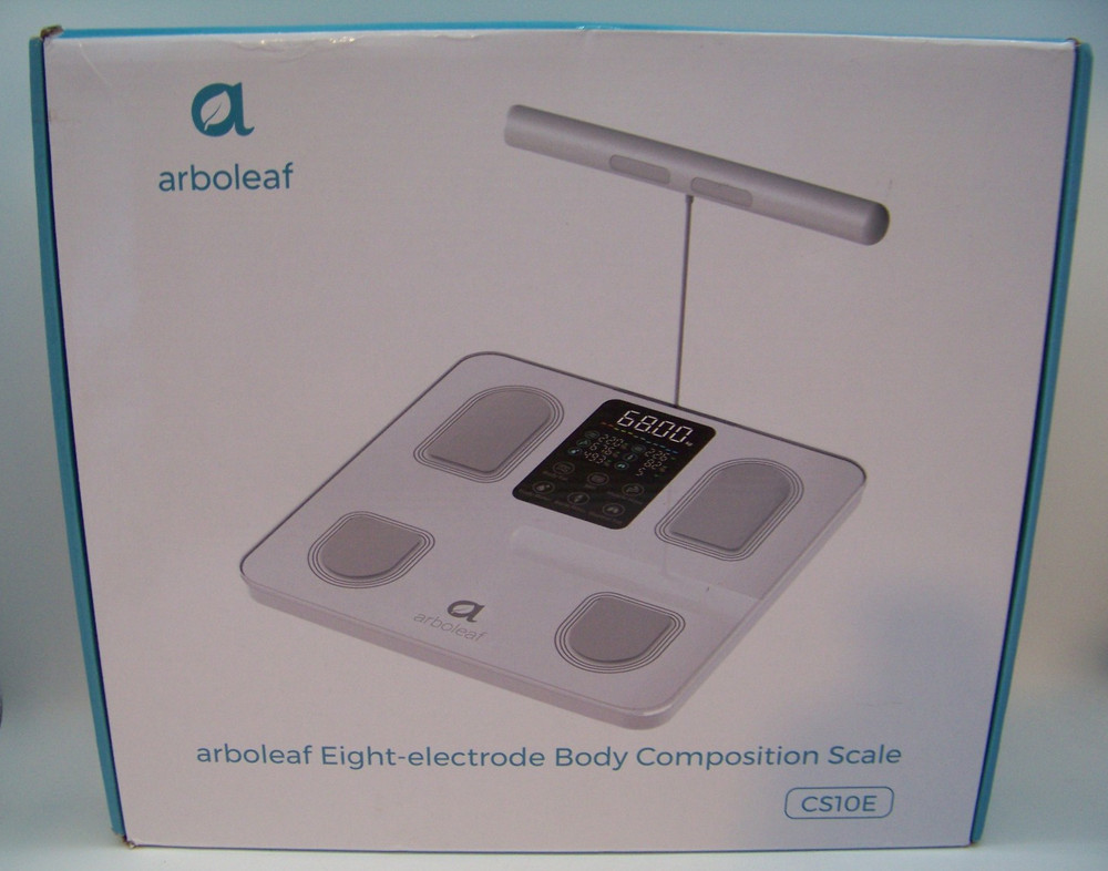 Arboleaf Segmental Smart Body Composition Scale Fat BMI Muscle Mass 8-Electrode