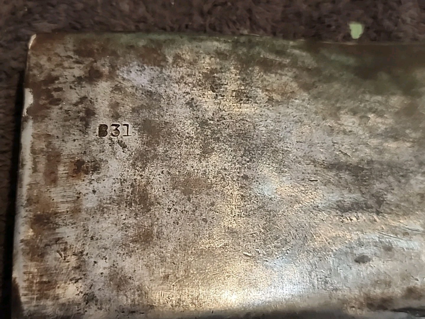 Vintage True Temper Single Bit Axe Head 3 lb. 10 oz. Marked 4 LBS