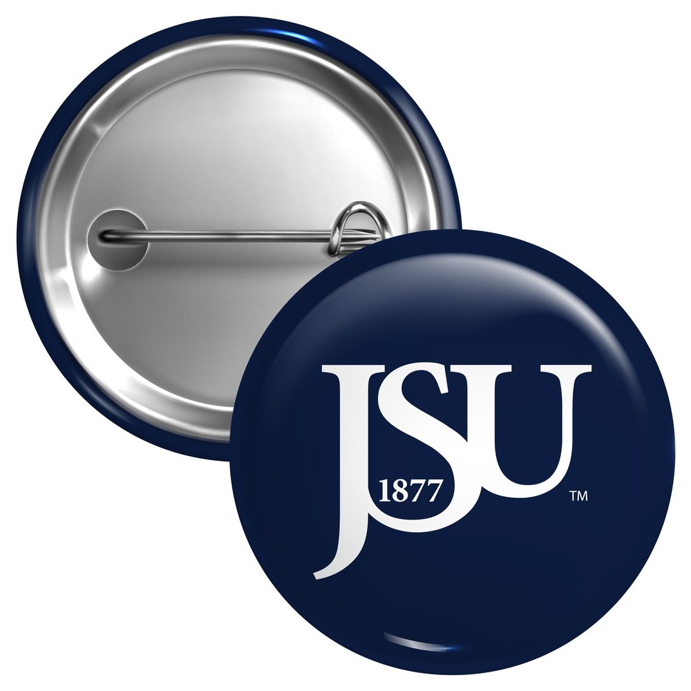 Jackson State University Button Pin - 3 Size Options
