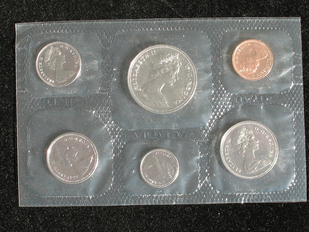 1972 CANADA PROOFLIKE MINT SET * WITH ORIGINAL MINT PACKAGING *