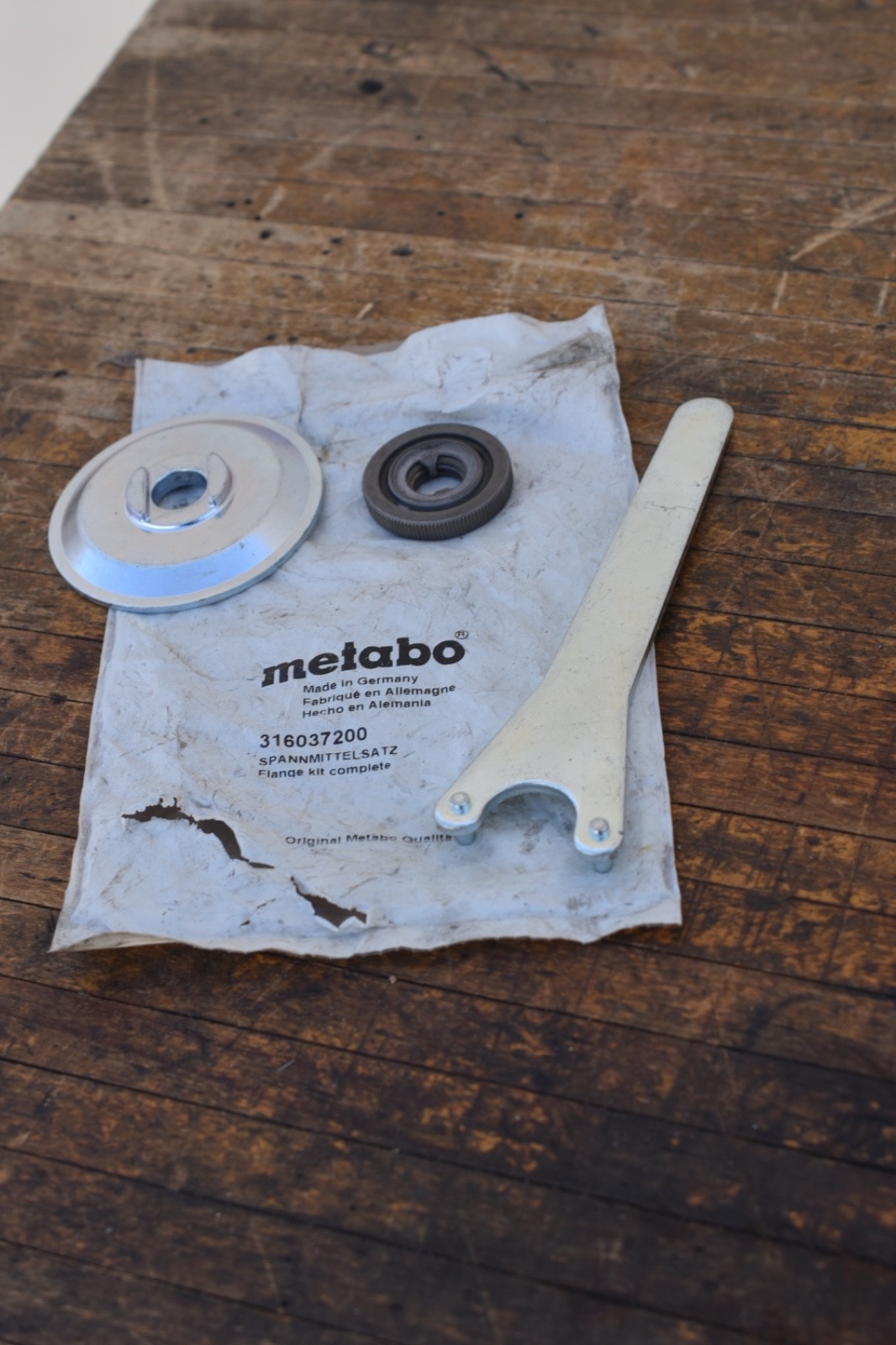 METABO Flange Kit: Mfr Part # 316037200, 3 pc