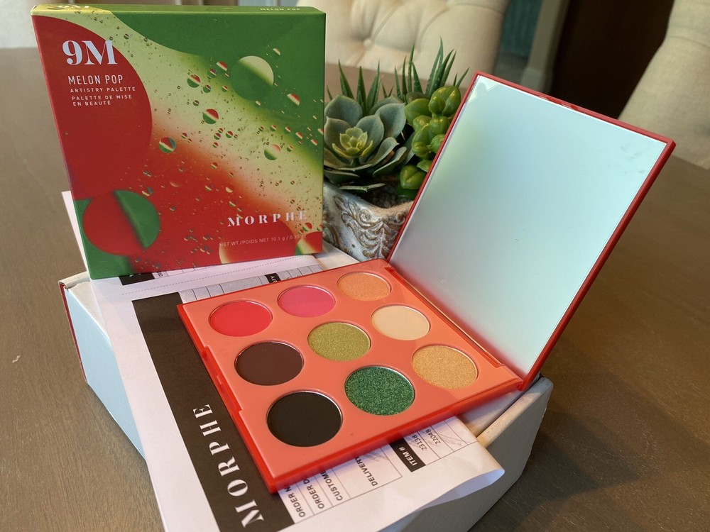 Morphe 9M Melon Pop Artistry Eyeshadow Palette💜AUTHENTIC Q E3