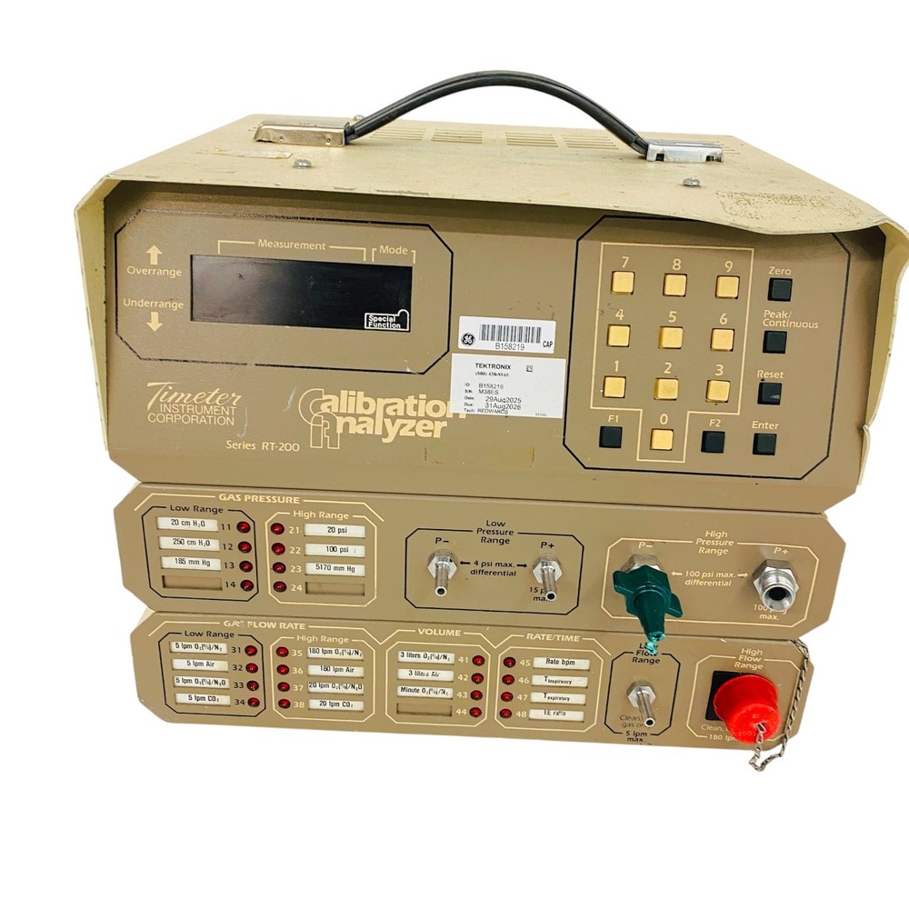 Timeter RT-200 Calibration Analyzer System RT-201 RT-202 RT-203 Modules