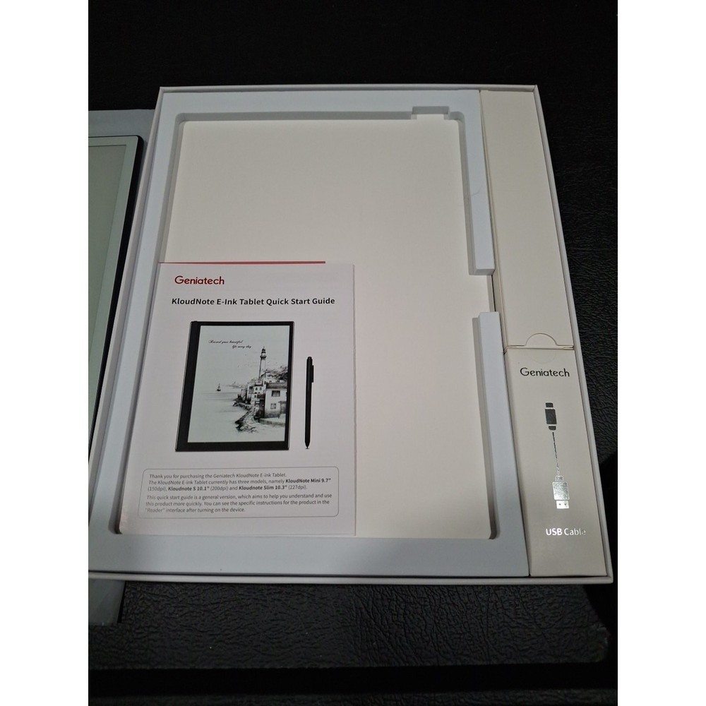 9.7" Android E-Ink Tablet – Paperwhite eReader & Digital Notepad w/ Stylus