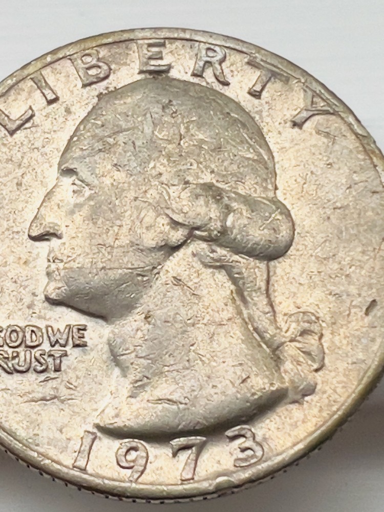 RARE 1973 Washington Quarter With Errors