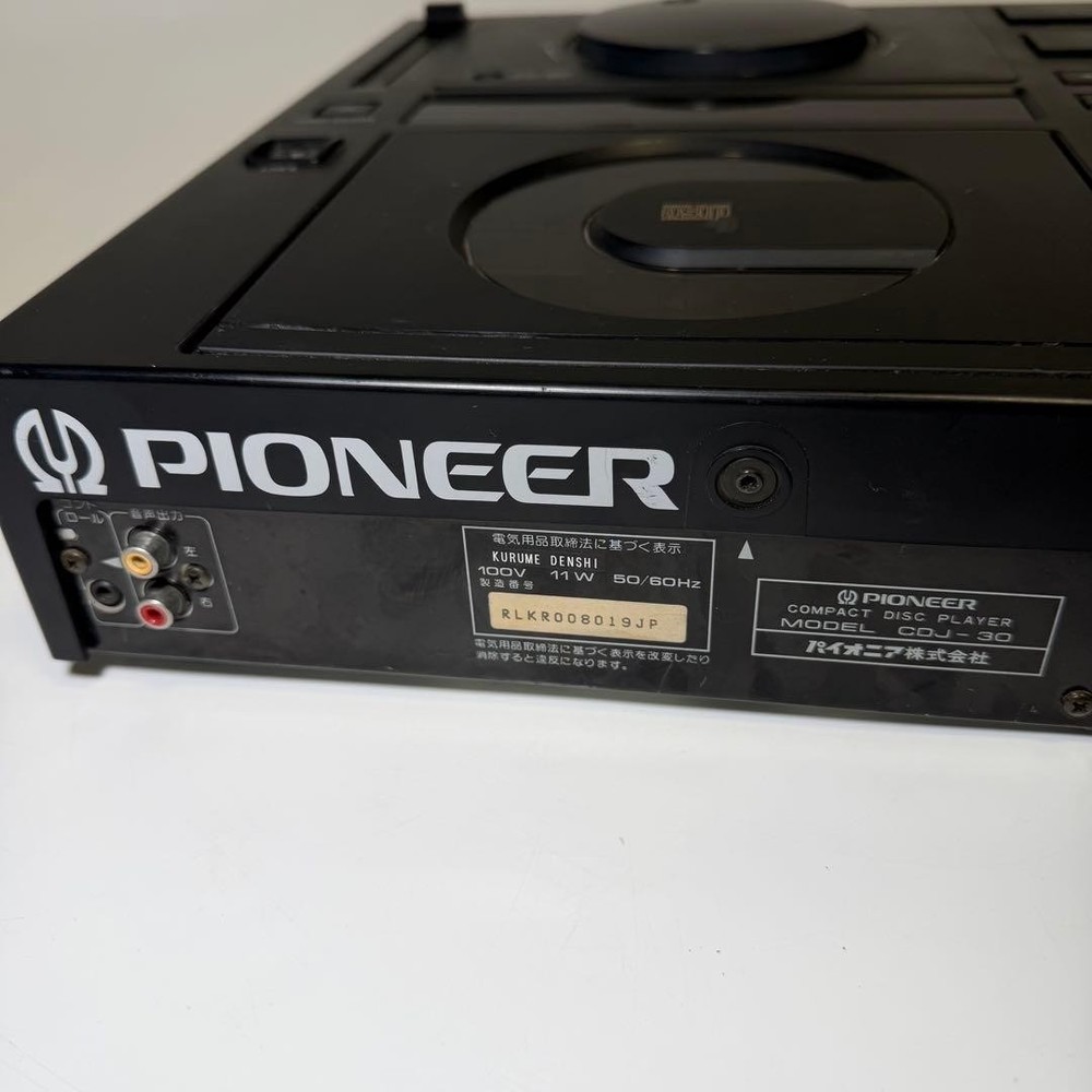 PIONEER CDJ-30 Compact Disk Player Working condition From Japan
