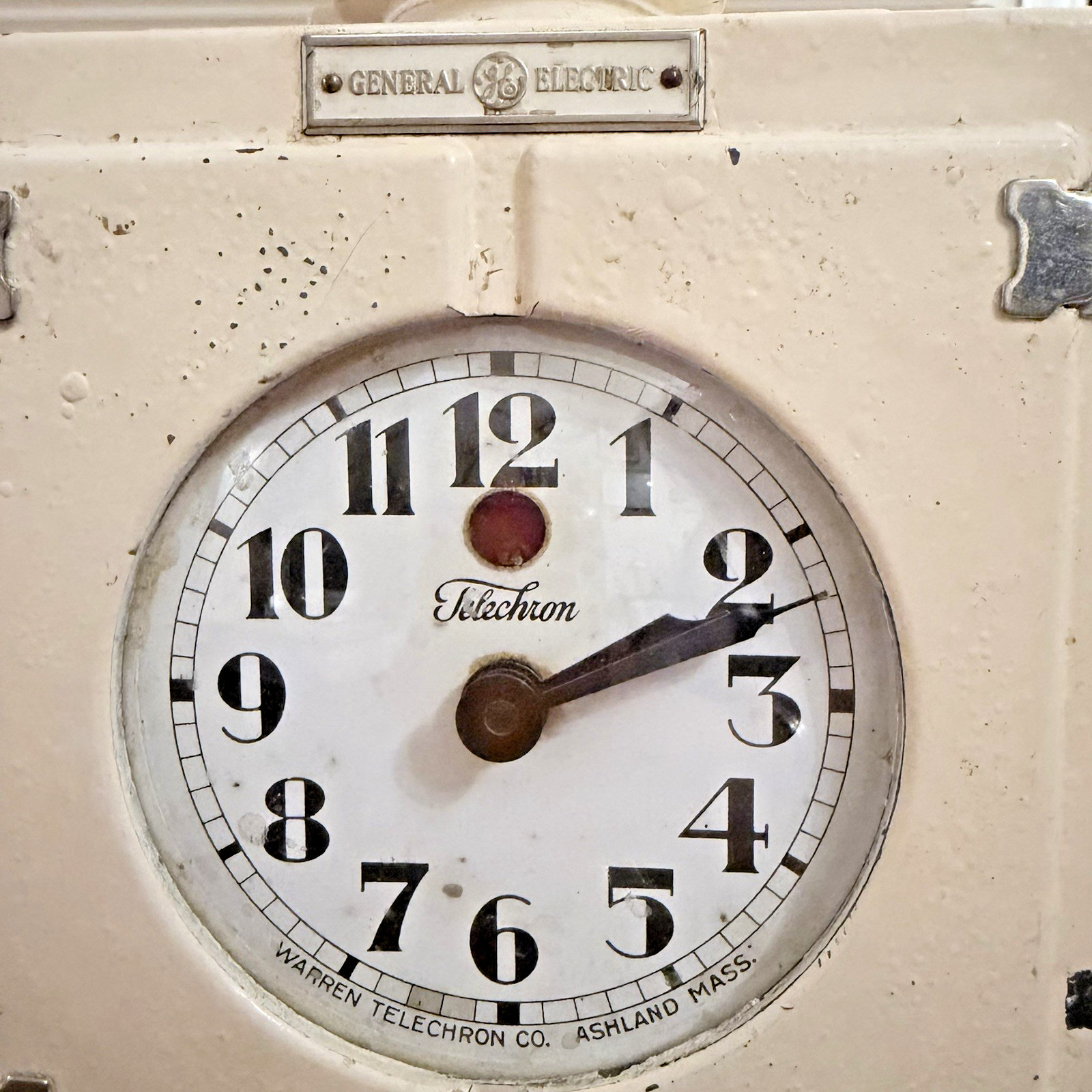 Vintage Telechron General Electric Rare Refrigerator Clock