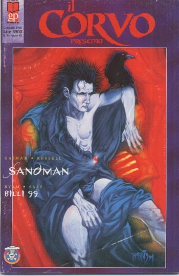 comic THE CROW PRESENTS 8 - MAGIC PRESS