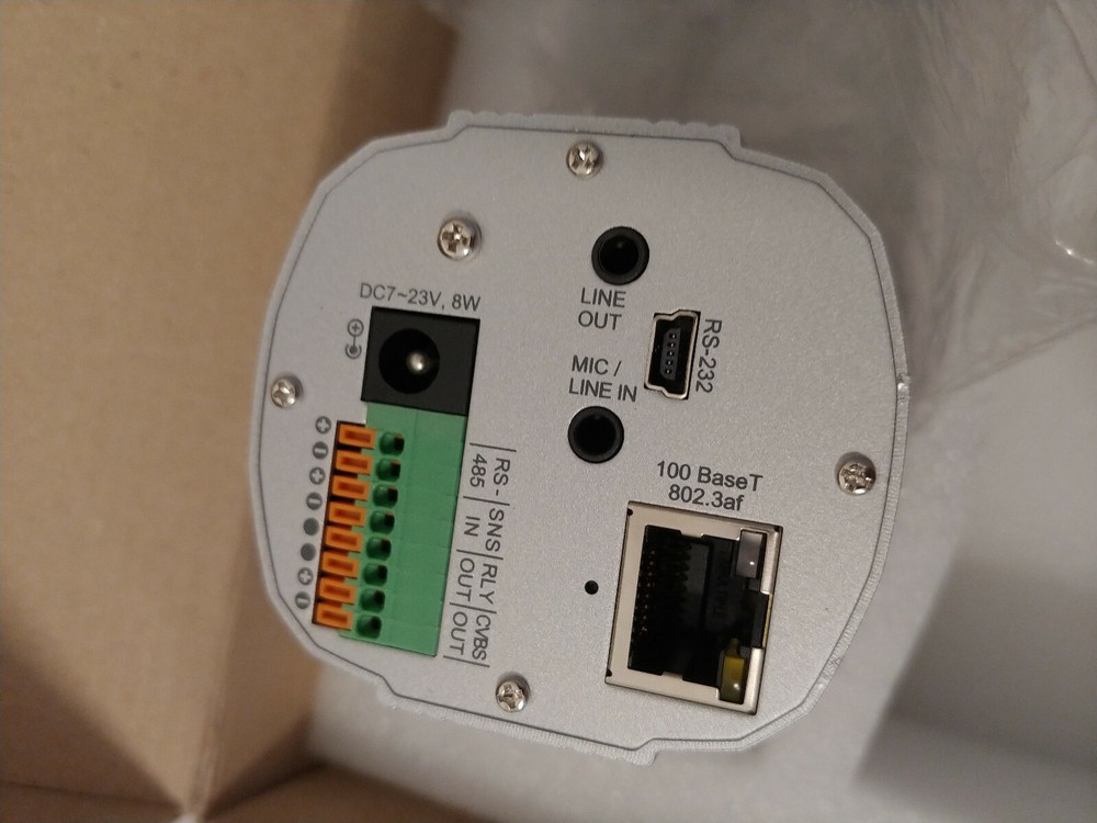 Lenel LC-331DX Network Camera NTSC - Missing a component see pics