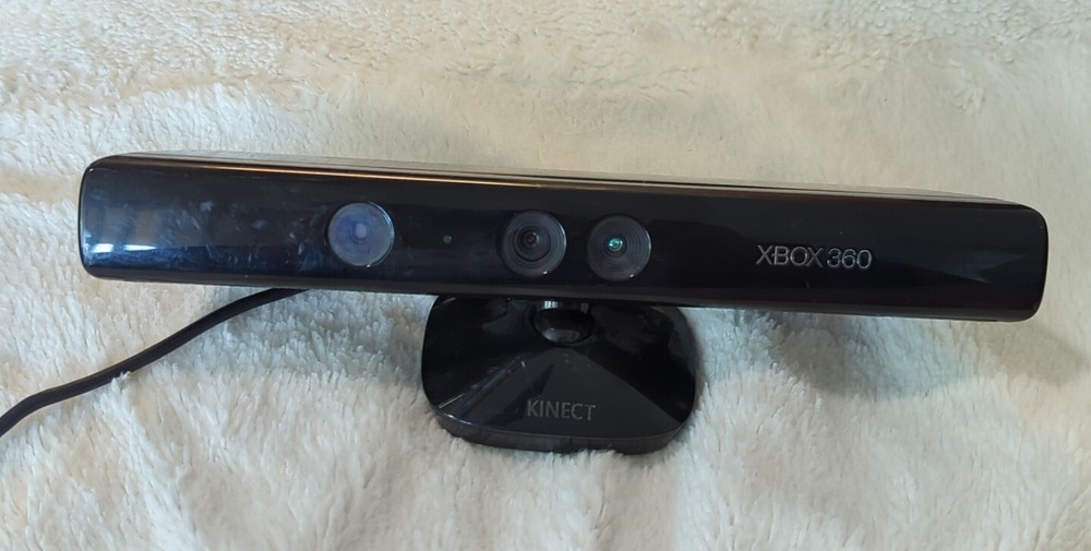 XBOX 360 Connect Kinect Black Sensor Bar with Cord-Used UNTESTED!! 2007