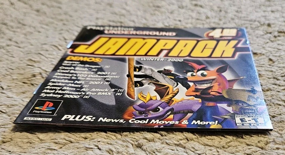 PlayStation Underground Jumpack Winter 2000 Manual