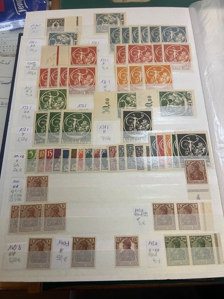50 different DR mint or with fold, + a certified stamp!!!