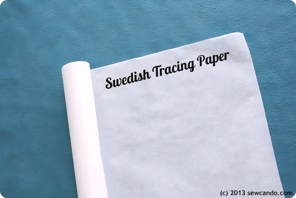 Tracing Paper - White Sewable Swedish Tracing Paper 29 x 30