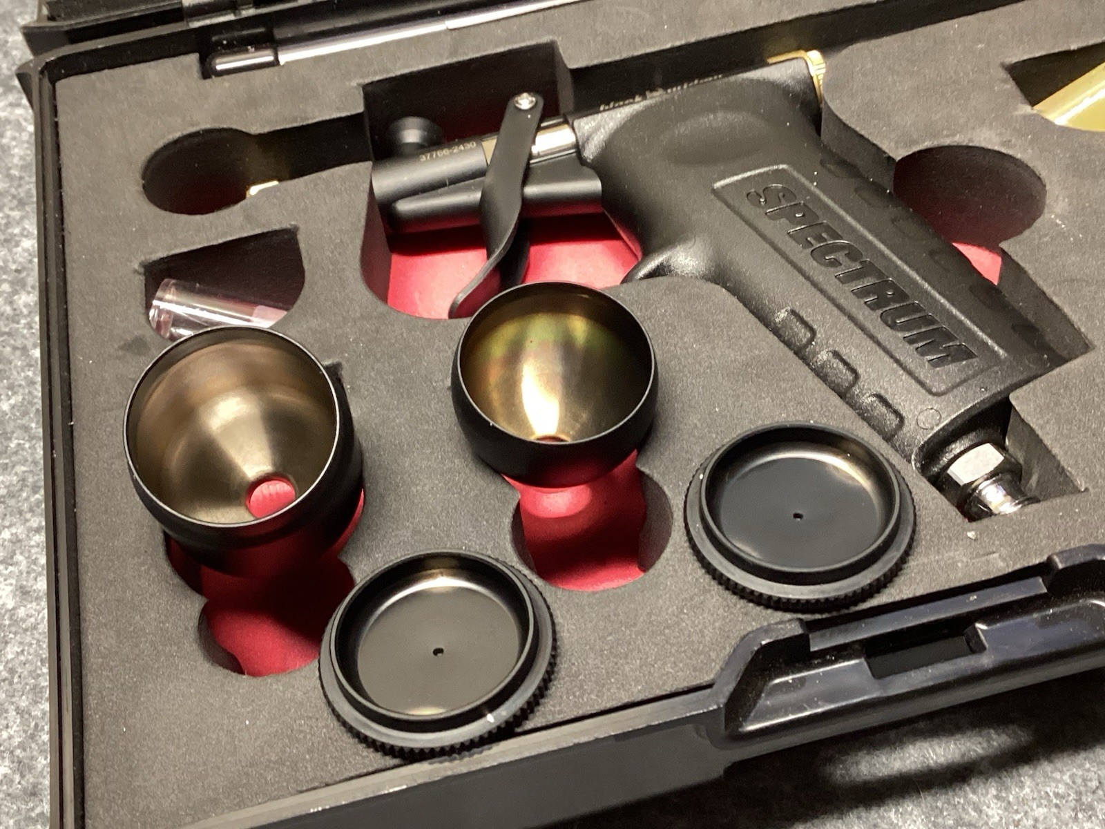 Black Widow Gravity-Feed, Dual-Action Trigger Airbrush #59584 - Used - Very Nice