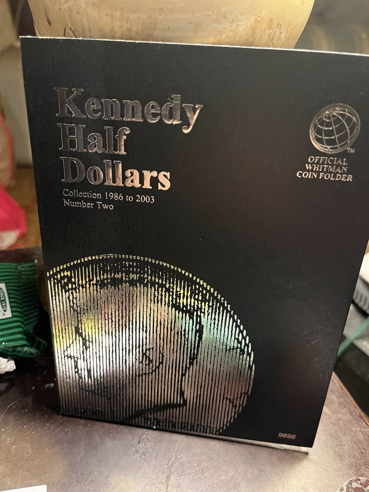 Kennedy Half Dollars #2: 1986-2003 - Official Whitman Coin Folder