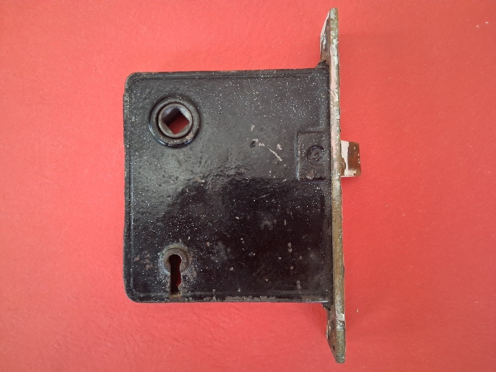 Russwin Antique Mortise Lock, No Keys