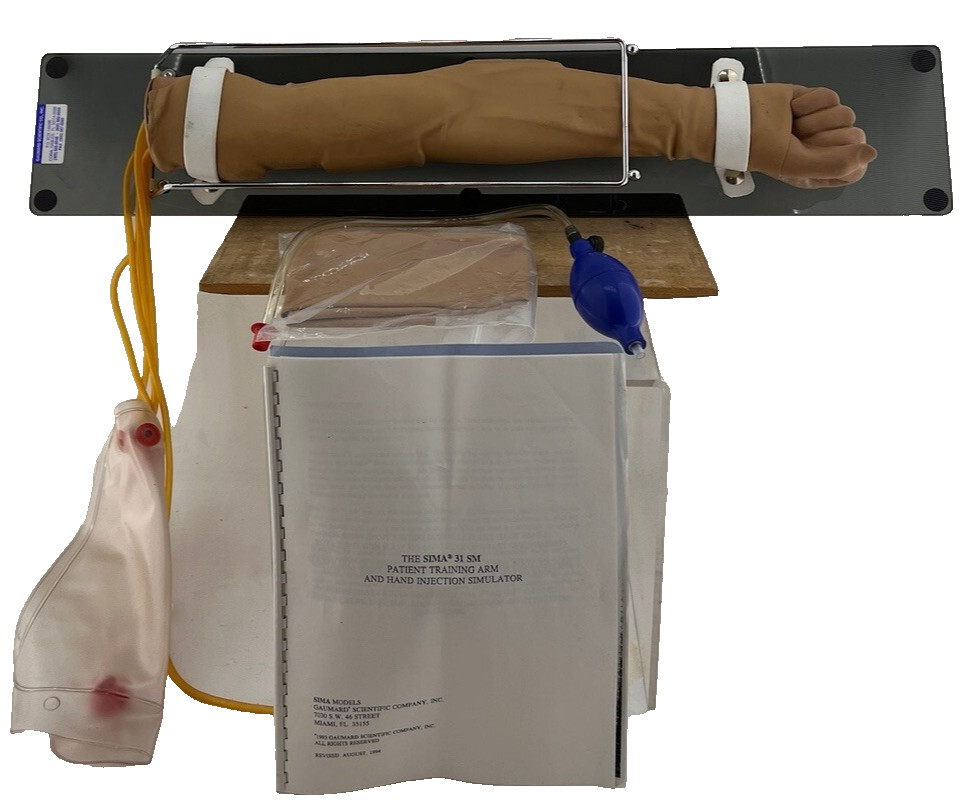 Sima 31 SM Medical Injection Training Arm Hand Simulator