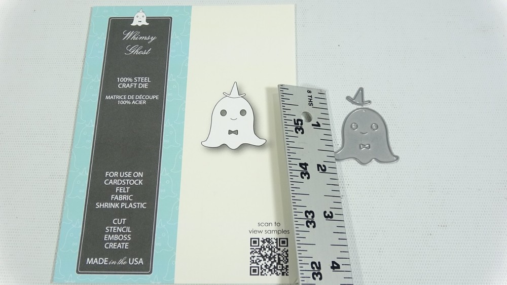 2017 Memory Box Whimsy Ghost Halloween Craft Die 99872