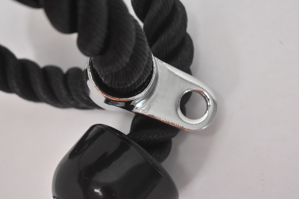 Tricep Rope LAT Pull Down Cable Attachment 27" Exercise Attachment For Training