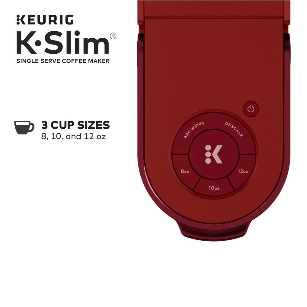 Keurig K-Slim Single Serve K-Cup Pod Coffee Maker, Multistream Technology