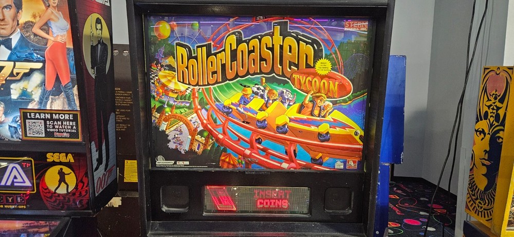 ROLLER COASTER TYCOON Pinball Machine - Stern 2002 - 2433