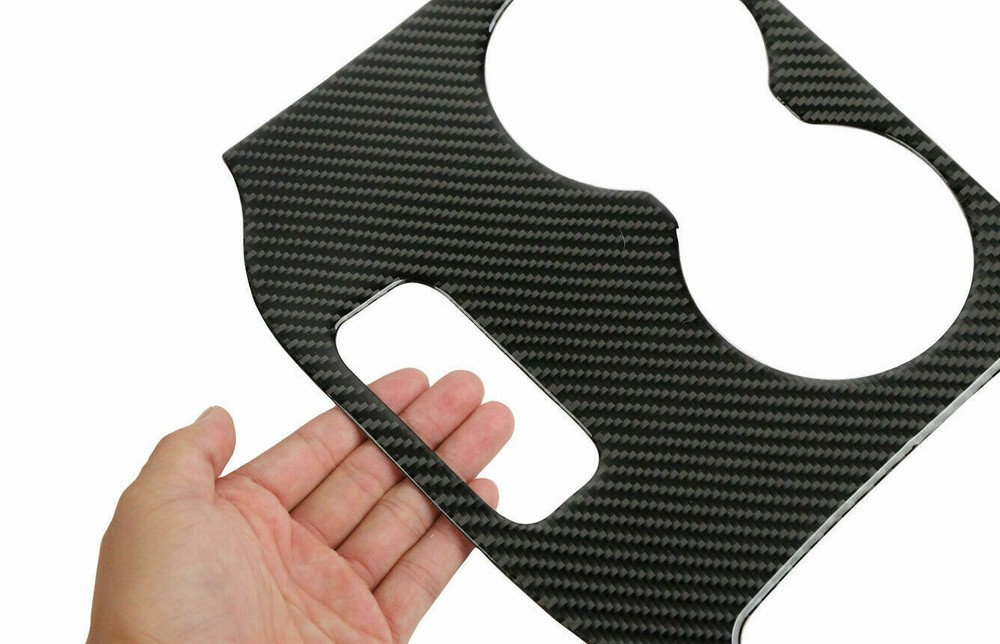 2PCS Central Console Gear Shift Cover Trim For Jeep Grand Cherokee 2014-2015